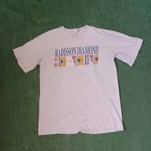 VINTAGE Radisson Diamond Cruise Ship T Shirt Size XL